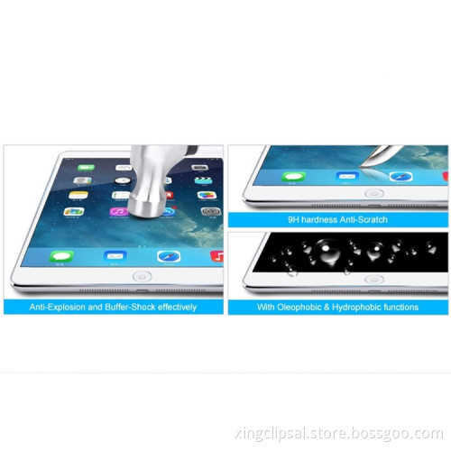 9H 0.3mm 2.5D anti blue light tempered glass screen protector for ipad mini